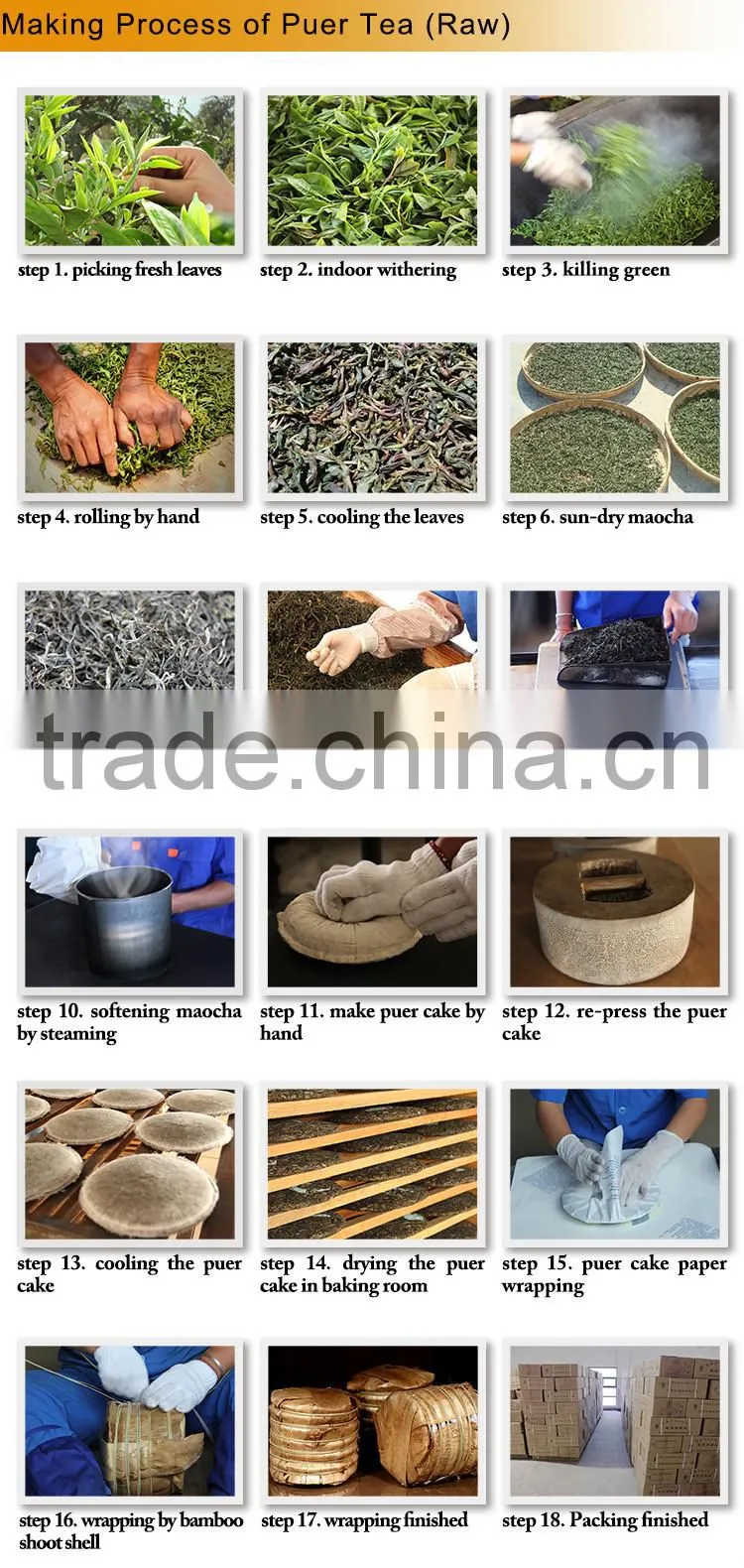 wholesale puer mini tuocha tea factory directly