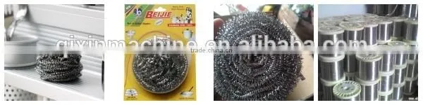 High quality stainless steel pan scourer machine in china