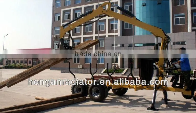 Log Loader Trailer, Hot Sale in USA&CA, Log Loader With Trailer