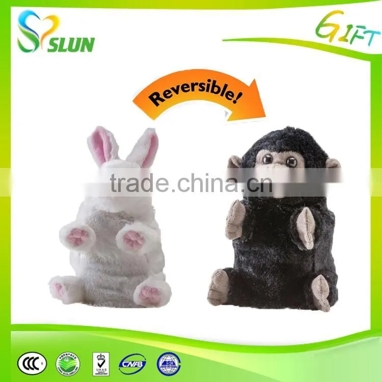 reversible switch plush two stuffed animals in one