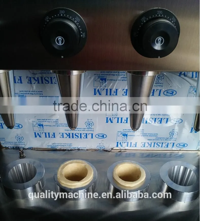 Rolled pizza making machine/cone pizza machine/pizza cone machine for hot sale