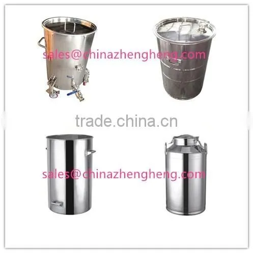 Stainless steel agitator tank with manhole,thermometer,reducer