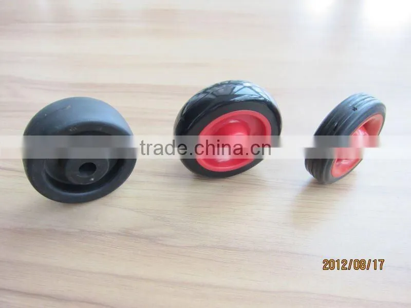 3 inch smooth surface solid plastic pulley wheels for sale