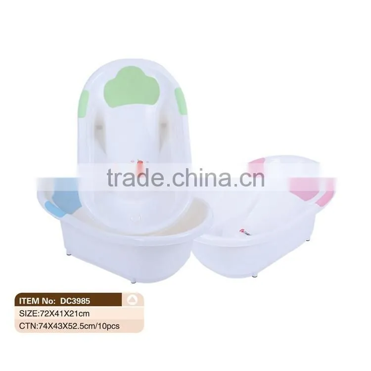 Primary Material Plastic Baby Bath Tub