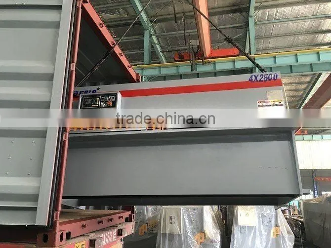WC67 hydraulic press brake/CNC press bending machine/plate bending machine