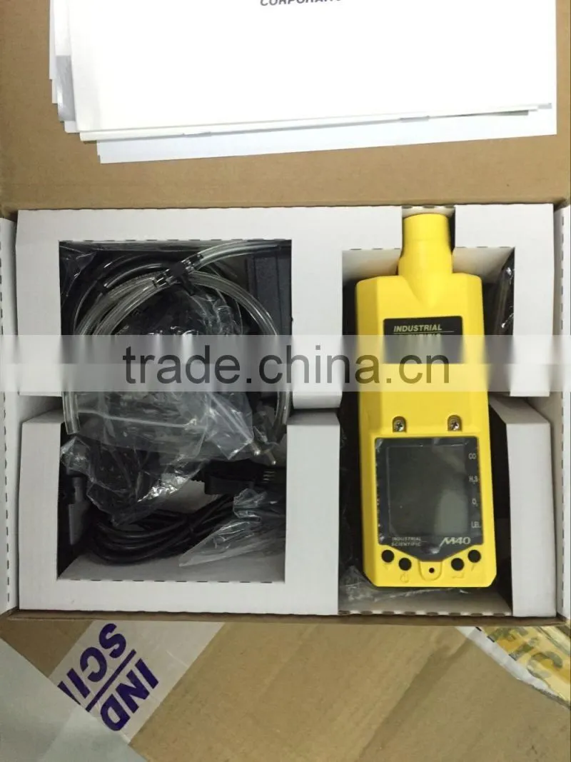 Portable M40 gas detector for CO,H2S,O2,LEL