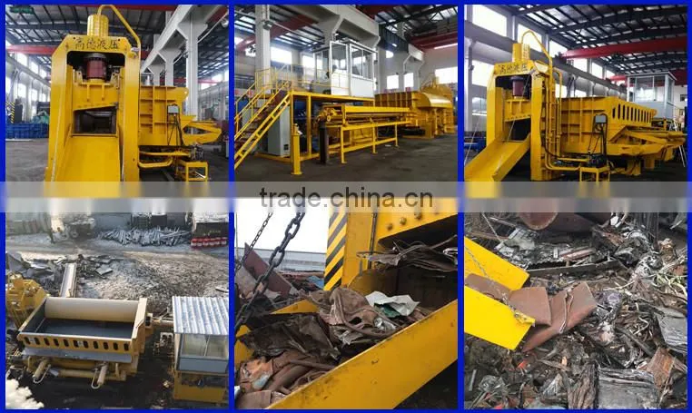 Durable Hydraulic Heavy Duty Cutting Machine For Scrap Metal