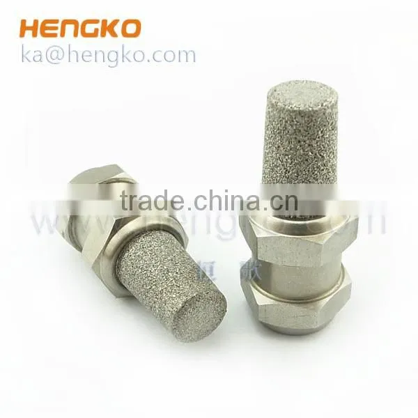 Sintered microns Porosity disc flow restrictors(laminar flow)for gas control