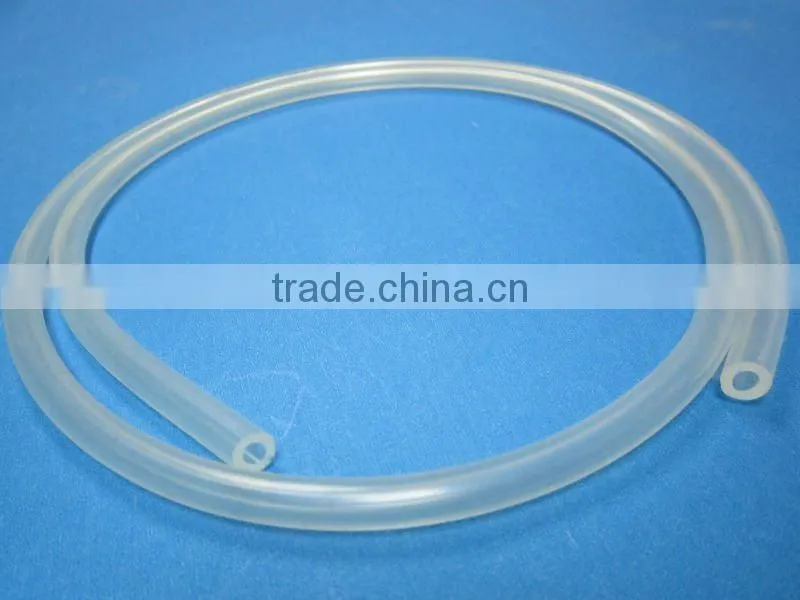 Flexible Soft Hollow Silicone Rubber Tubing, Food Grade, ROHS, Eco-friendly ASR1002