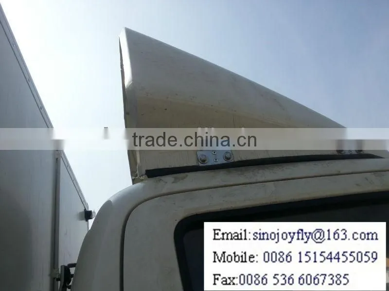 fiberglass isolated truck box in panels special vehical