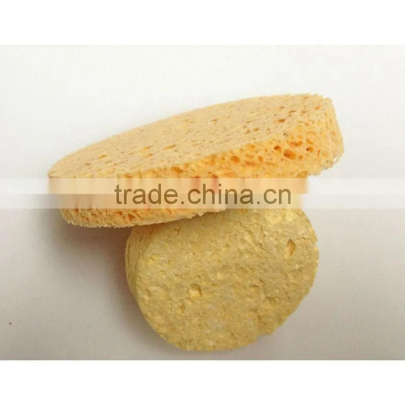 2012 Newest Design Cellulose Compressed bath scrubbers