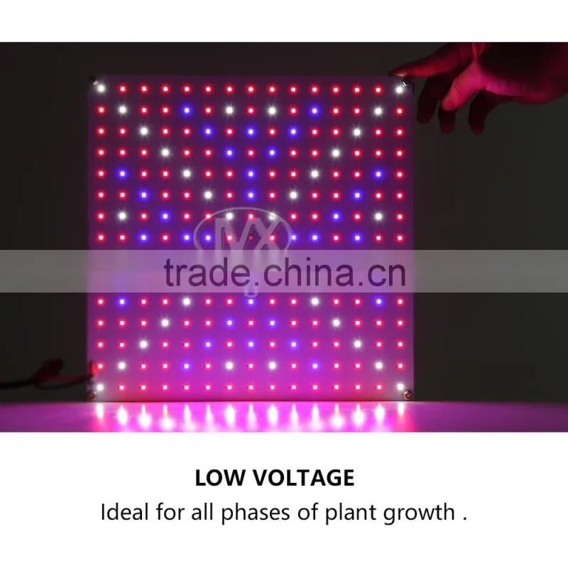 Factor Wholesale Plant Hydroponics 225 Chips 45W SMD Full Spectrum Panel LED Grow Light For Greenhouse Plant