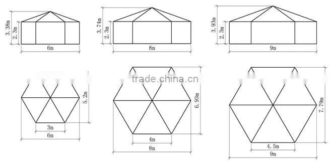 High Quality carpas de fiesta on sale