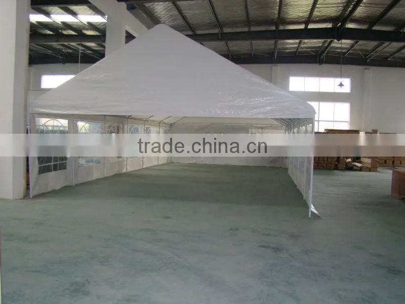 6*12m PE marquee with separate sidewalls
