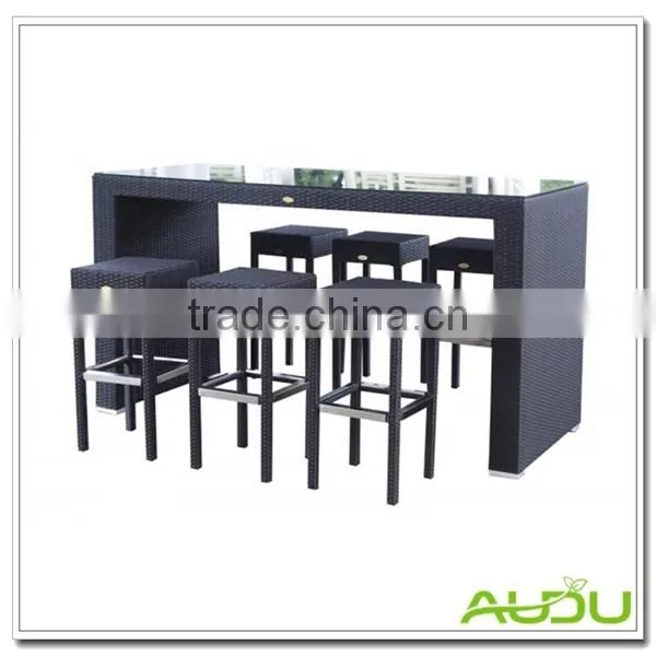 Audu Rattan Garden Leisure Chairs And Tables For Used Bar