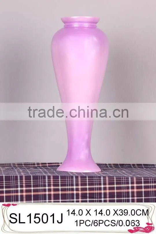 The artistic fiberglass flower vases flower vase
