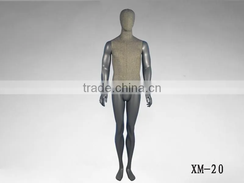 2016 cheap poseable headless display male mannequin