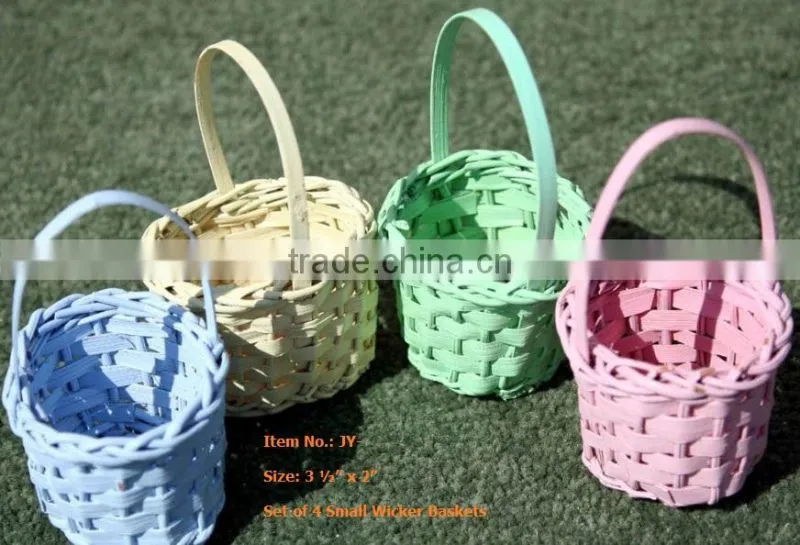 handmade wicker lacy flower pot
