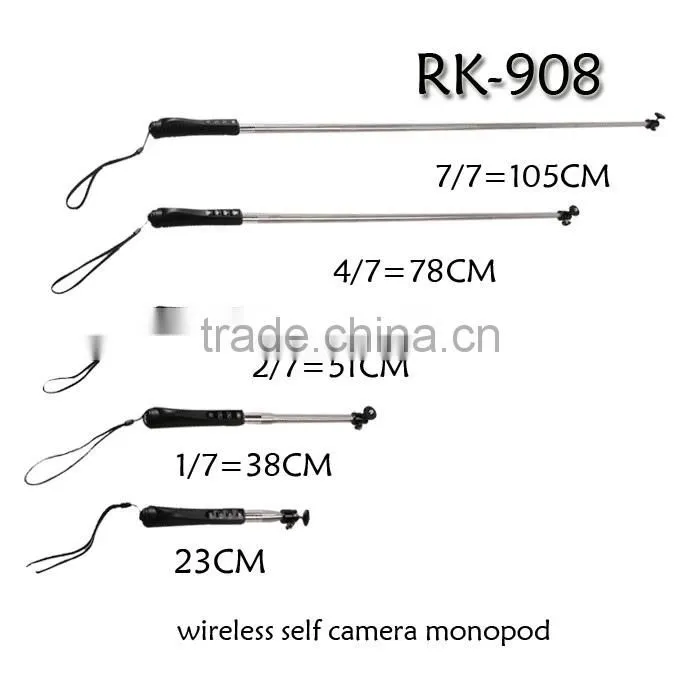 2016 Trending Hot Selling Products Legoo Selfie Stick, 2014 New Legoo Wireless Monopod, Legoo Bluetooth Selfie Monopod Tripod