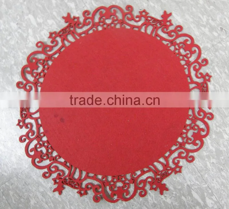 Hollowed Felt tablemat