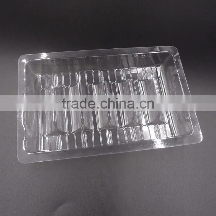 SGS Certificate PET Wholesale Blister Dry Fruit Serving Trays PET