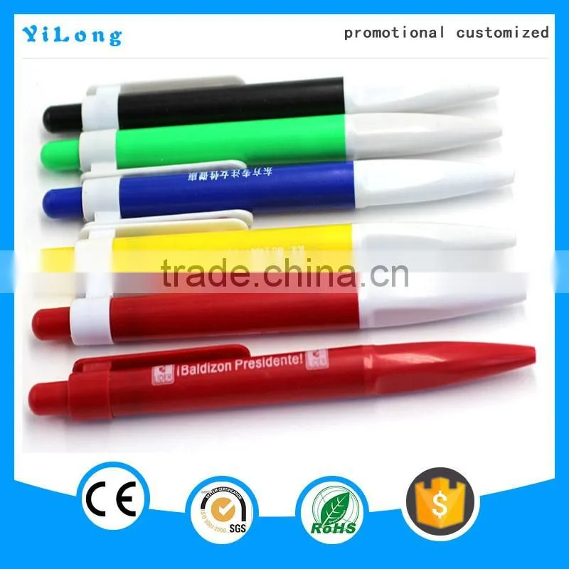 High quality crystal metal ball point pen ball point pens slim ballpoint pens advertising ballpoint pen ball pen with large clip