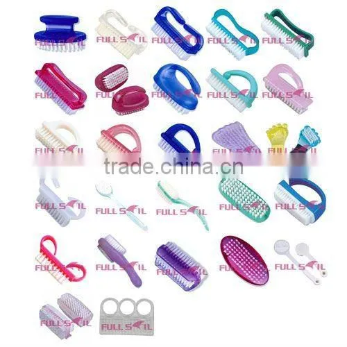 Plastic bath brush/scrub brush long handle