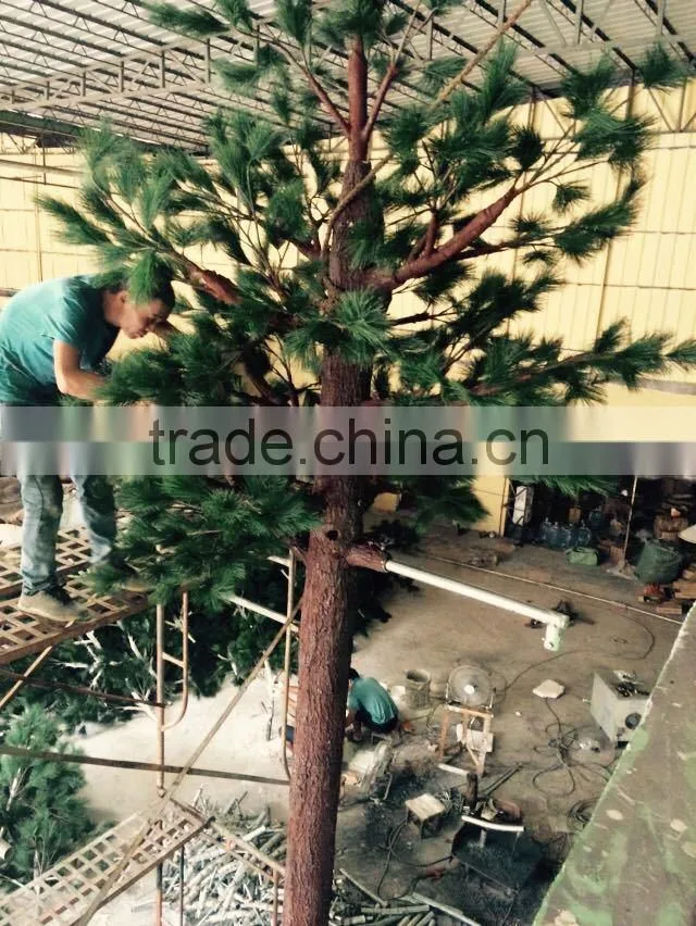 artificial palm tree for decoration china fake garden fiberglass tree decor