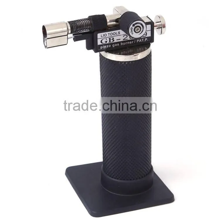 professional portable butane powered culinary gas torch