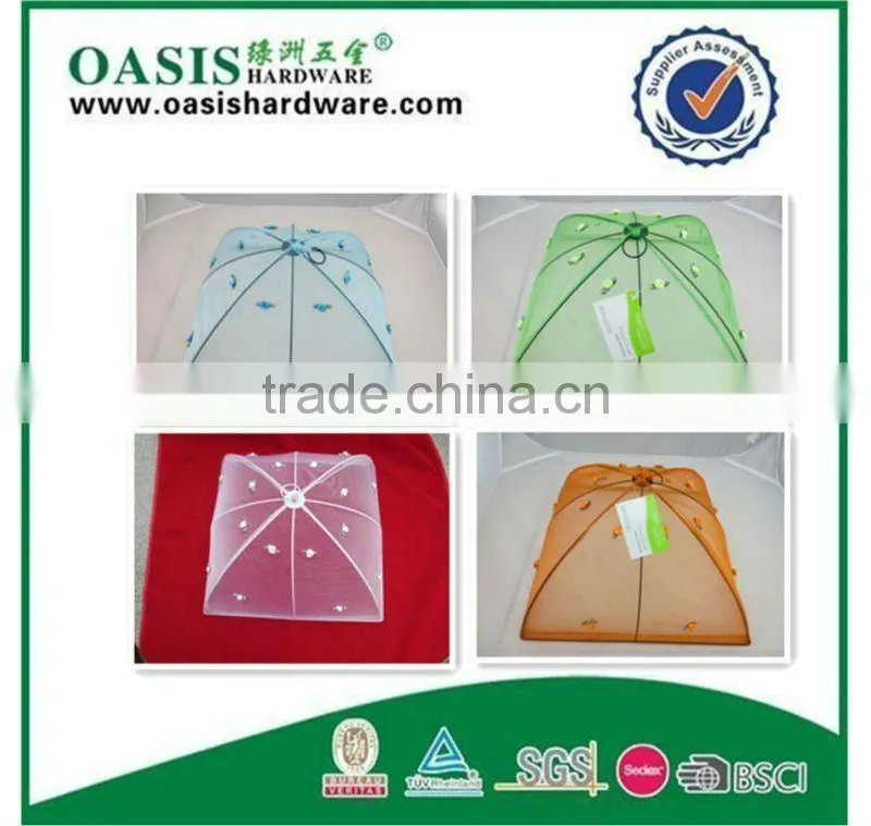 mesh table food cover Polyester mesh food cover Net Food Cover /New collapsible portable ofawidevariety beautiful Food cover