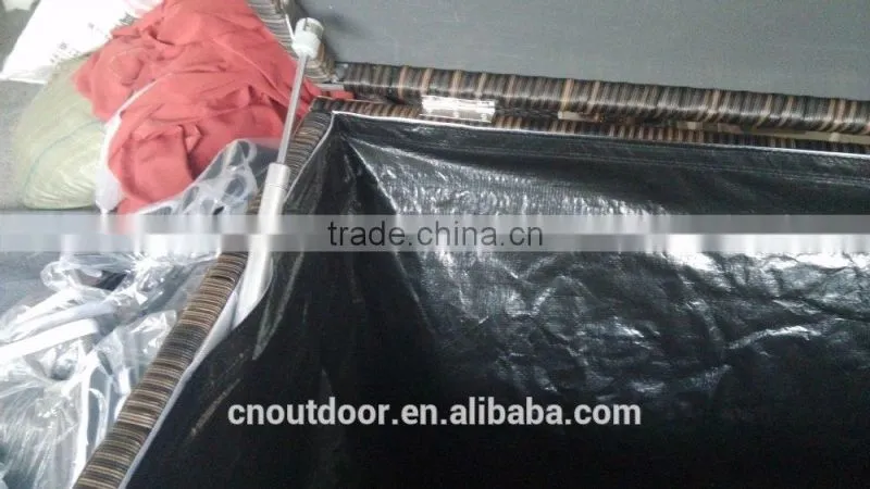 2015 MOST POPULAR CUSHION BOX WITH NEW DESIGN, WICKER BOX, GARDEN RATTAN BOX .