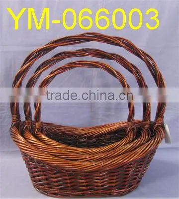 Willow Flower Basket Wholesale