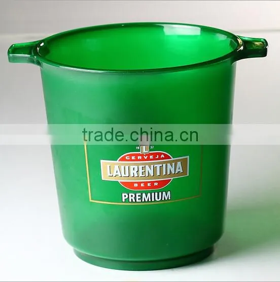 High quality fashion acrylic ice bucket / double wall wine barrels of wine barrel