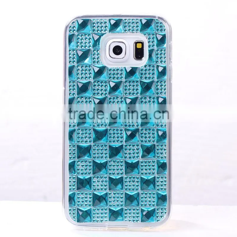 New products diamond phone case for Samsung s6/s6 edge
