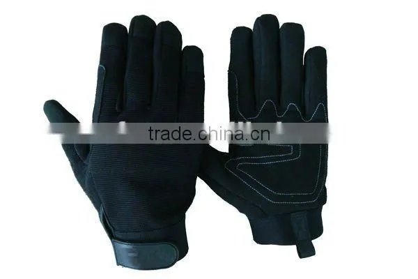 Reflective stripe traffic police glovesJRS315