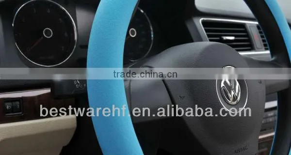 2016 new Girl use unique silicone Steering Wheel Covers