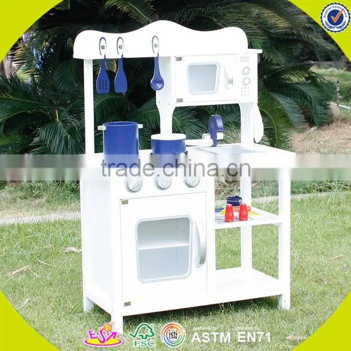 Wholesale top quality wooden kids kitchen toy wonderful wooden kids kitchen toy W10C049
