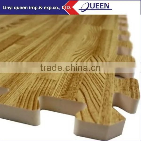 EVA Wood Floor Mat EVA Plastic Foam Wooden Floor Mat
