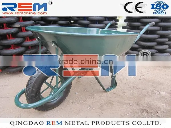 construction and farming wheel barrow with deep tray