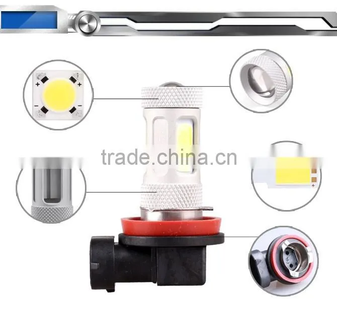 High Quality Car Led Foglight H11 H1 H3 H4 H7 H16 9005 High Power Led Foglamp for All Car Wholesale Price