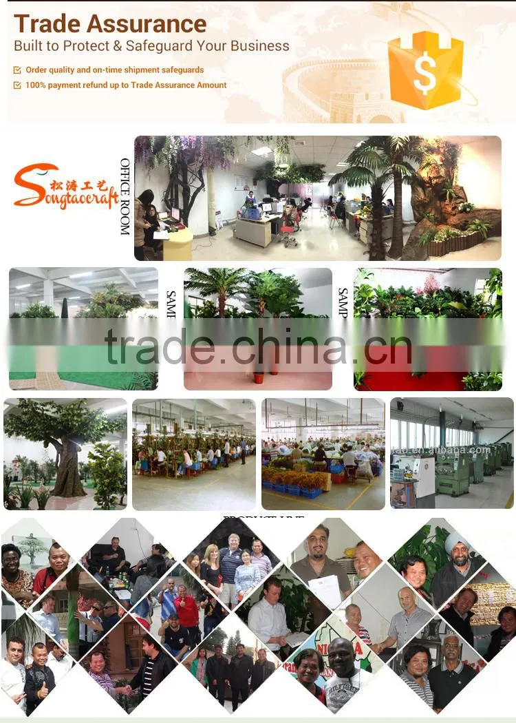 Latest design artificial aniaml statue large garden fiberglass artificial saute