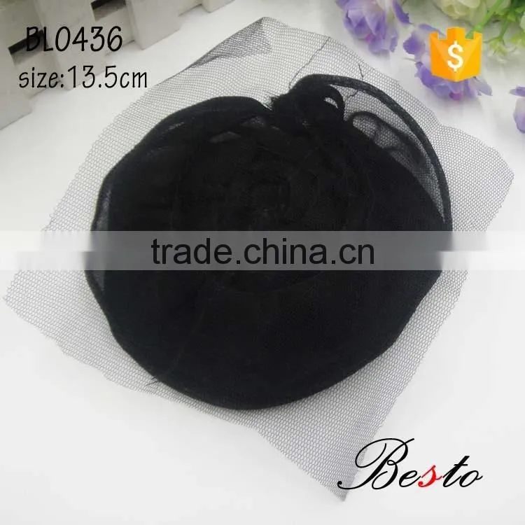 Fashionable ladies pearl beaded chiffon appliques for women dresses