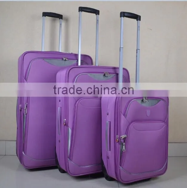 ABS luggage trolley stock wholesale 20"24"28"