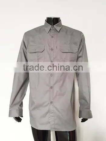 Men Shirt Cotton grey with high quality