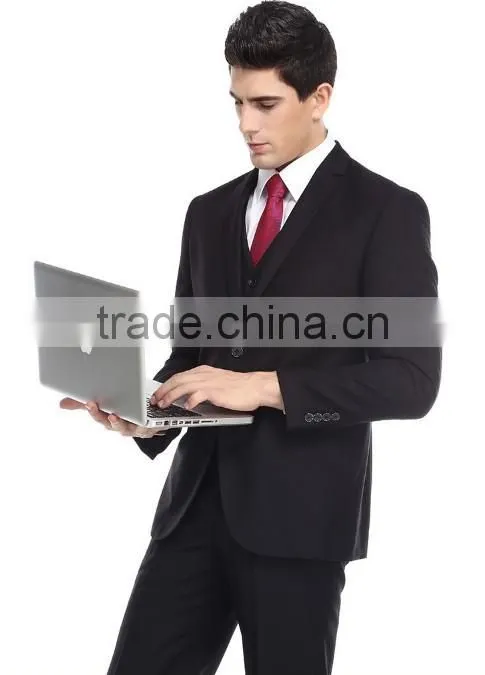 latest design men clothing coat pant 3 piece suit