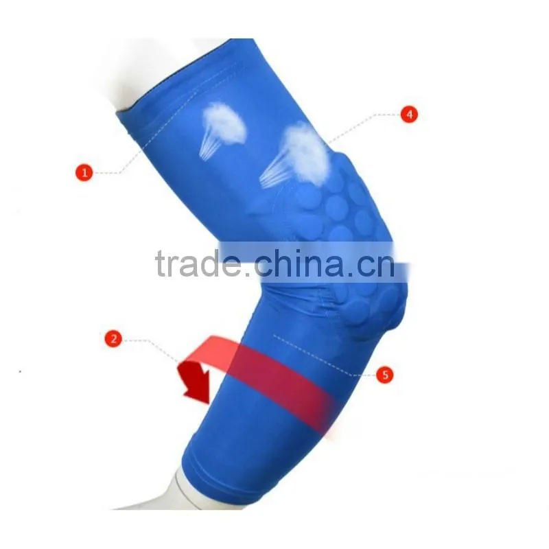 Hex pad shotter arm support sleeveelbow pad