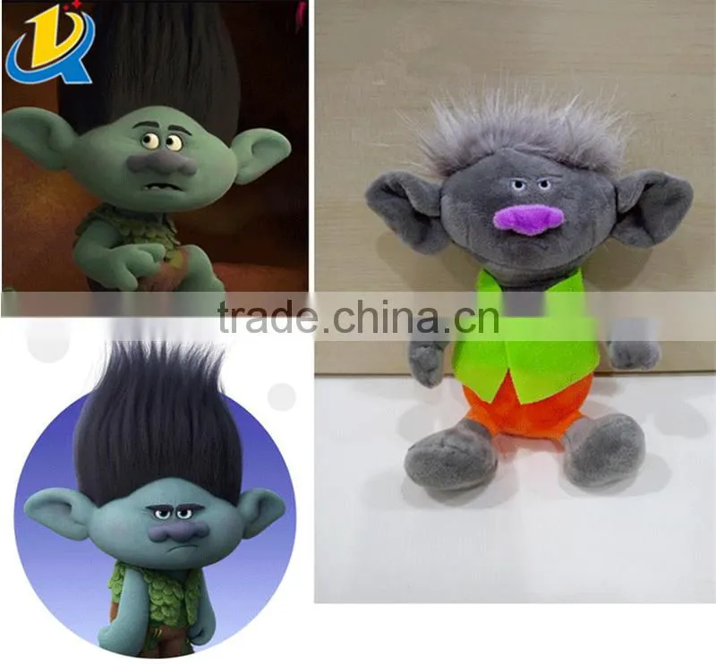 good quality cartoon dreamworks plush toys trolls set stuffed toy