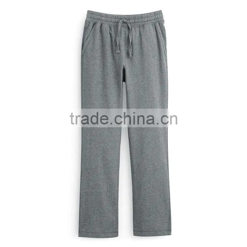 2015 Hot sale mens trousers 100% cotton casual sweat pants jogging & running pants