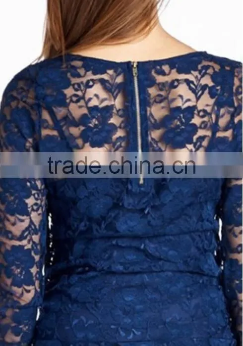Wholesale office maternity clothes lace design clothing