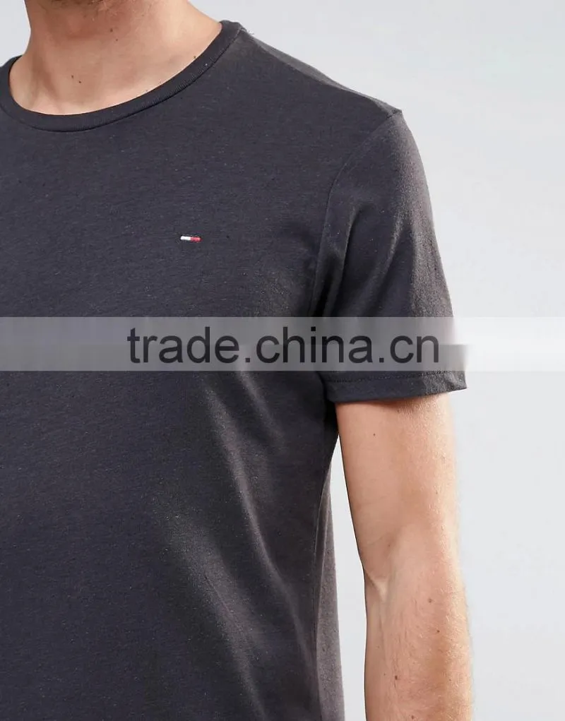 2017 Top Quality OEM Apparel Fashion Cheap Price 180g 100% Cotton Casual Style Short Sleeve O-Neck Men's T Shirt